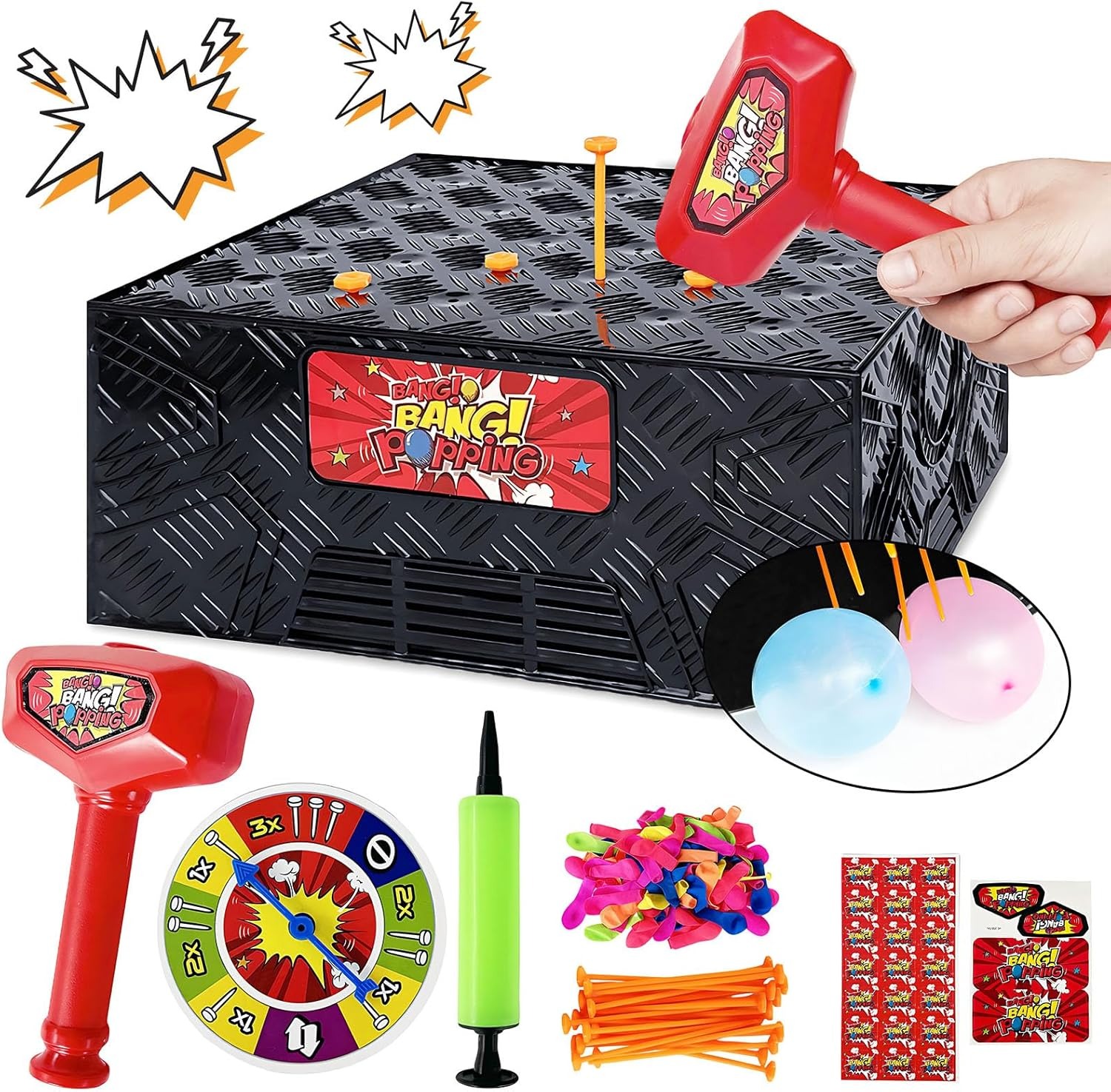 Party Games Easter - لعبة لوحة انفجار البالونات متعددة اللاعبين،