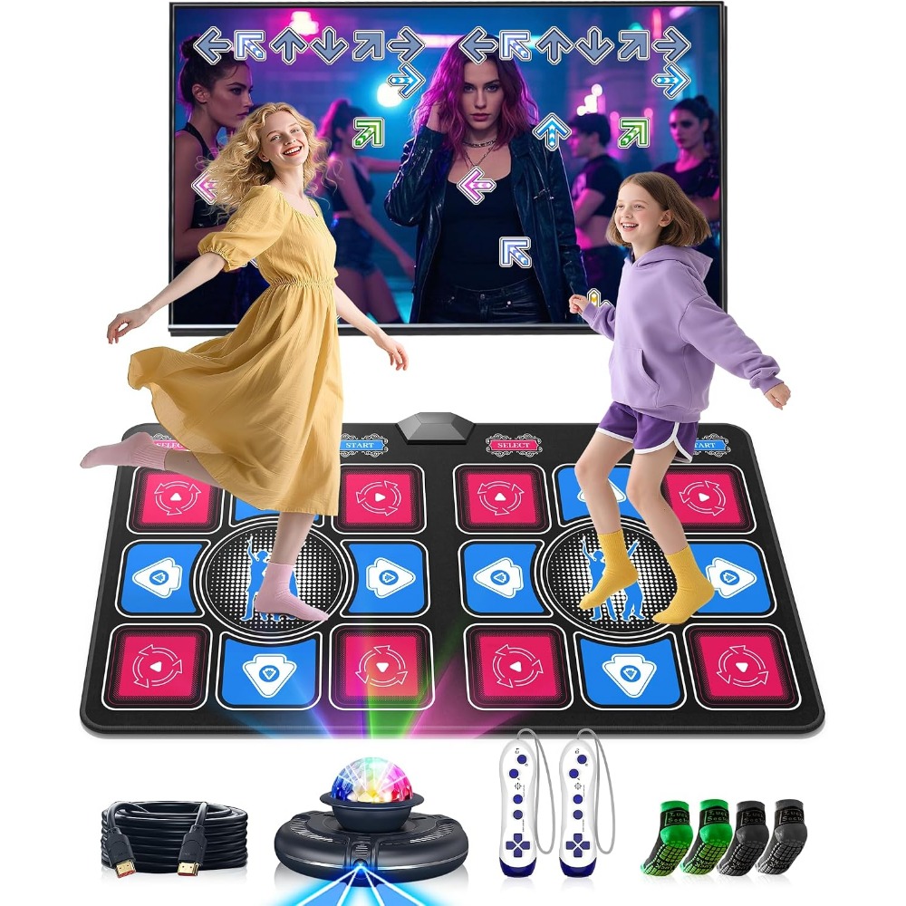 Party Games Switch 2 - لوحة رقص لاسلكية للاعبين: لعبة تمارين