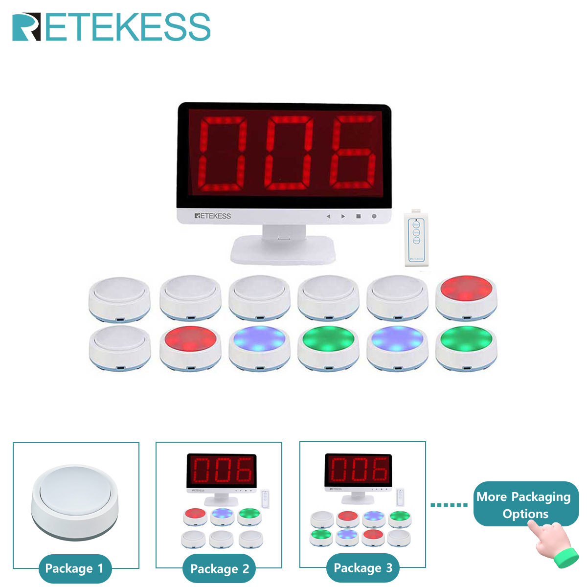Party Games Competition - Retekess TM101 مسابقة الإجابة على لعبة