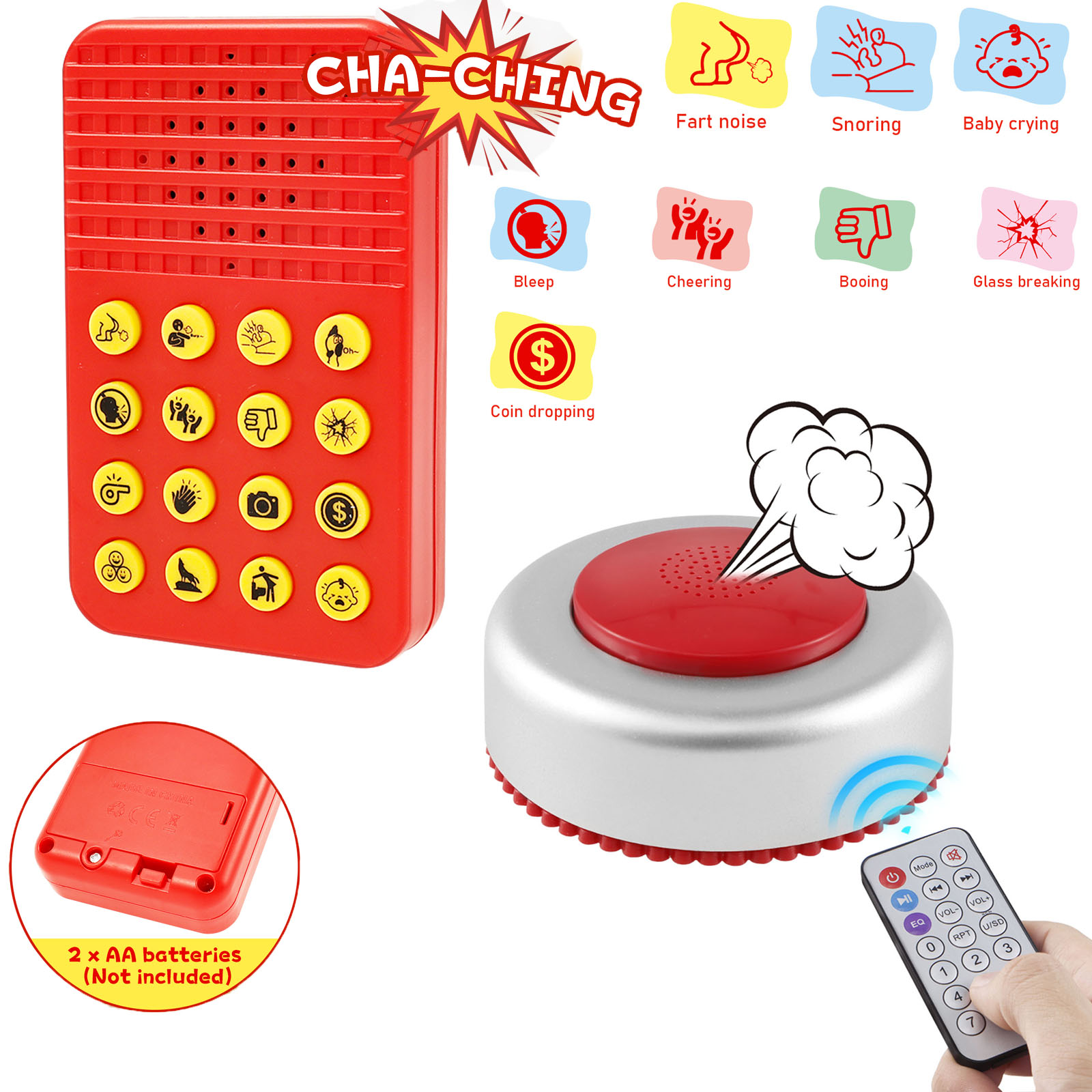 Party Games Easter - جهاز مؤثرات صوتية مضحكة مع جهاز
