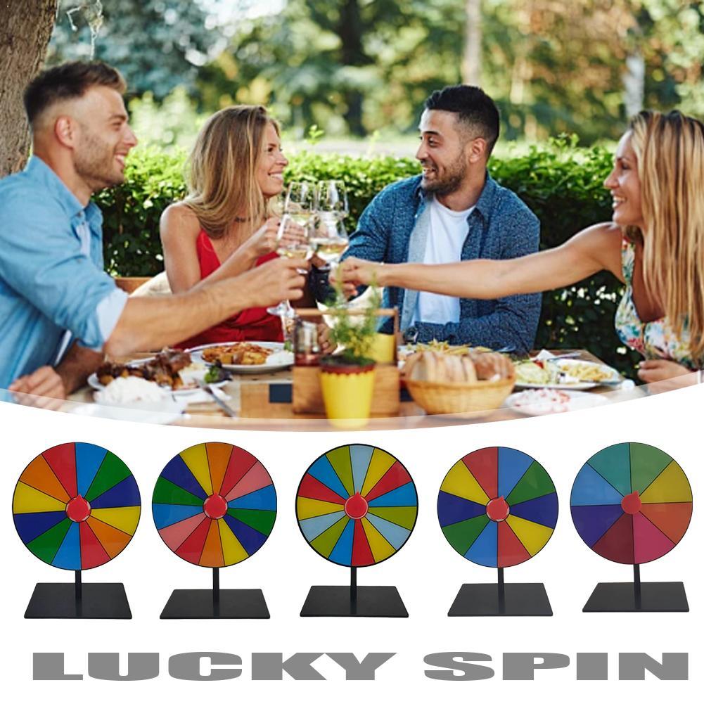 Party Games Spin The Wheel - عجلة جوائز ملونة بقطر 20 سم