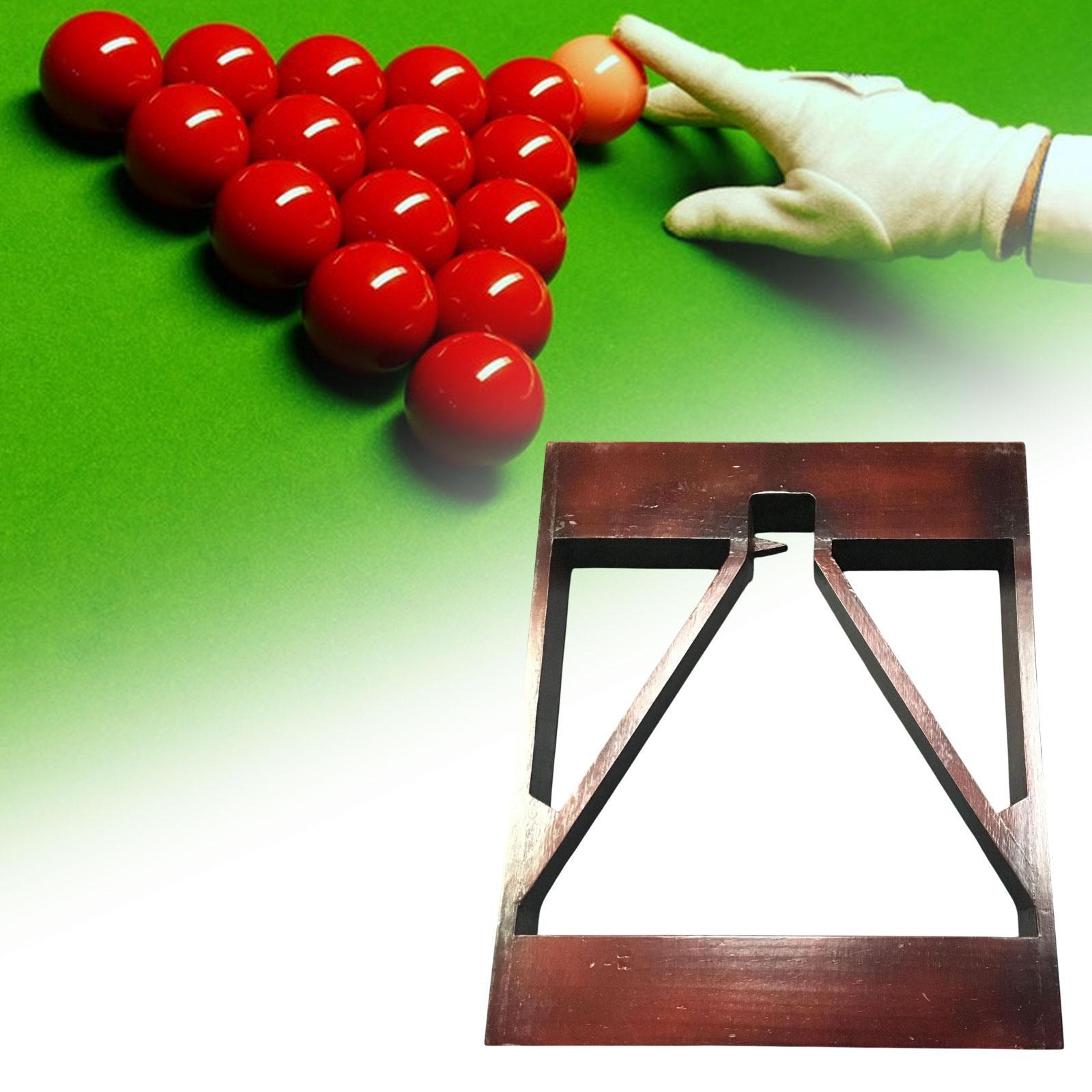 Party Games Competition - رف كرة البلياردو على شكل مثلث،