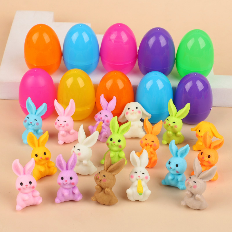 24 قطعة بيض عيد الفصح مع شكل أ - مراجعة Party Games Easter وسعره