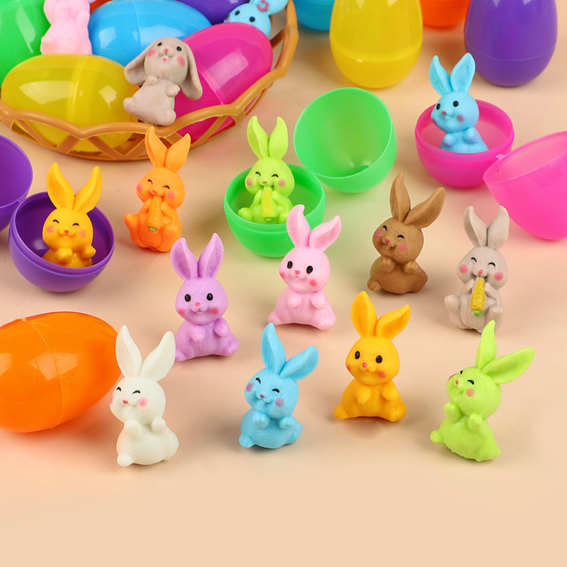 24 قطعة بيض عيد الفصح مع شكل أ - مراجعة Party Games Easter وسعره