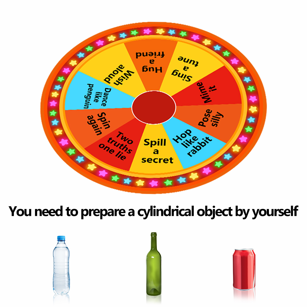 عجلة جوائز دوارة، عجلة روليت م - مراجعة Party Games Spin The Wheel وسعره