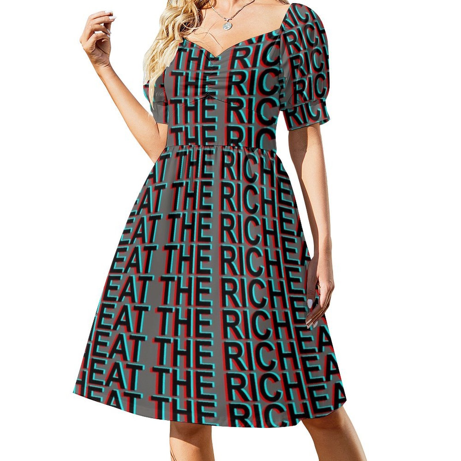Eat The Rich Women's Elegant P - مراجعة Party Games Summer وسعره