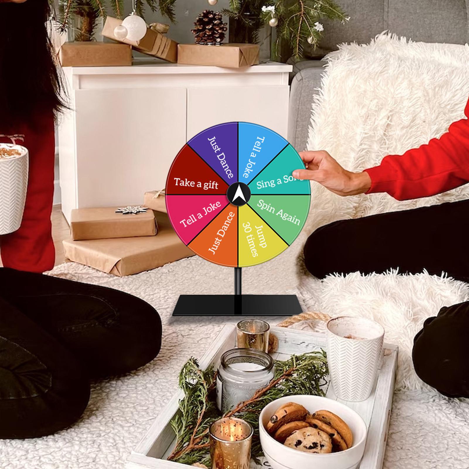 عجلة جوائز قابلة للمسح الجاف،  - مراجعة Party Games Spin The Wheel وسعره