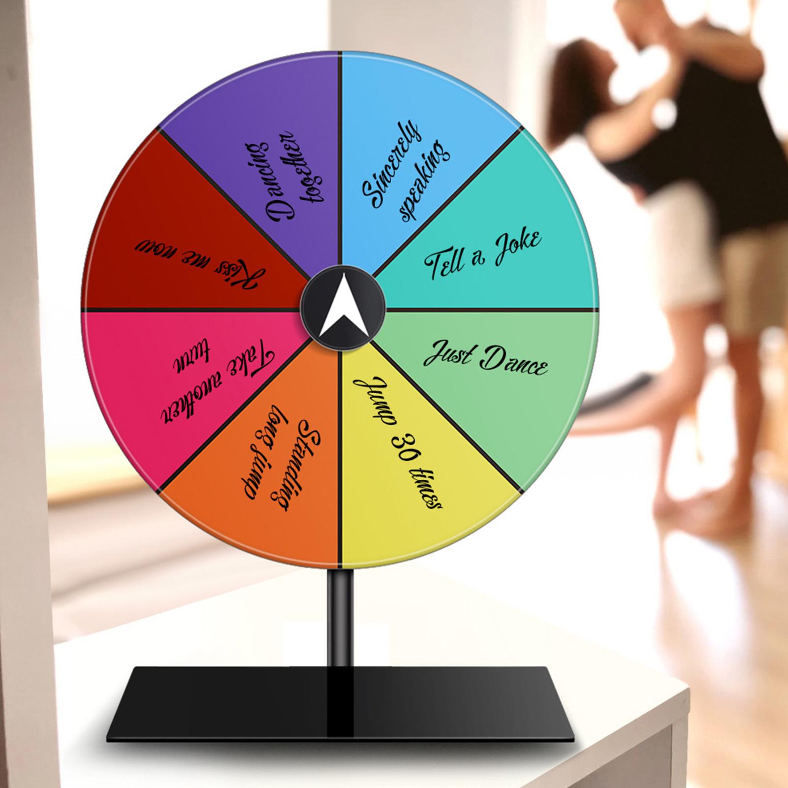 عجلة جوائز قابلة للمسح الجاف،  - مراجعة Party Games Spin The Wheel وسعره