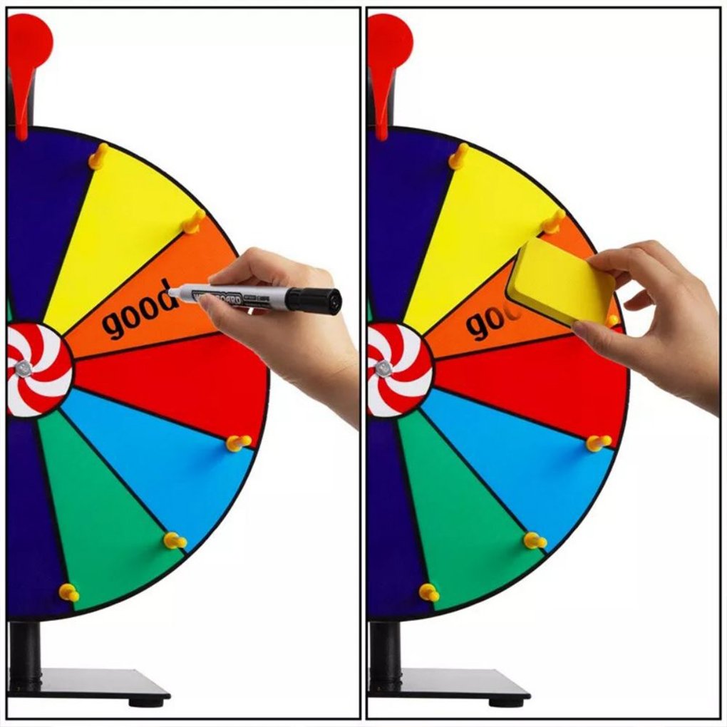 عجلة دوارة قابلة للتحرير مثبتة - مراجعة Party Games Spin The Wheel وسعره