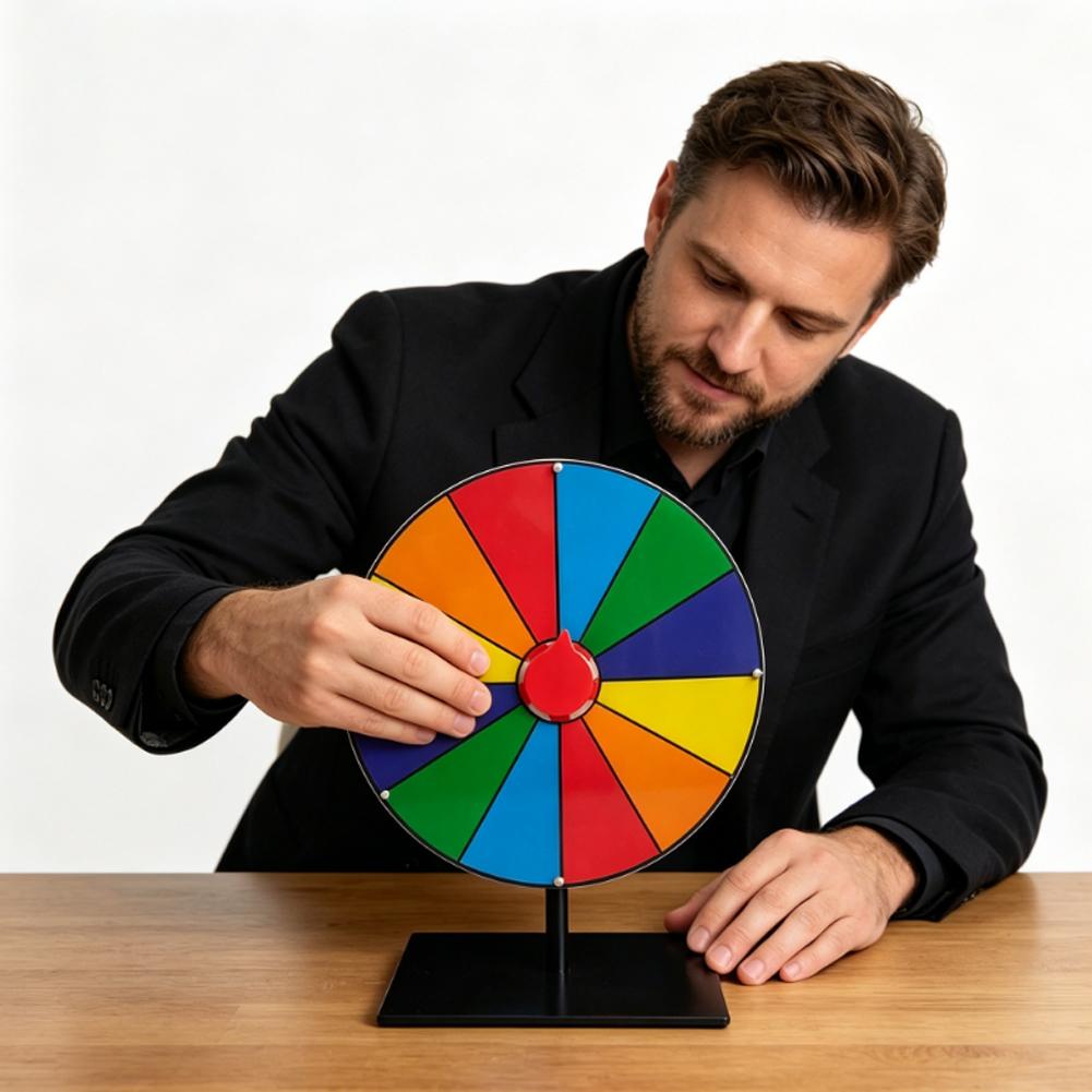 عجلة جوائز ملونة بقطر 20 سم لل - مراجعة Party Games Spin The Wheel وسعره