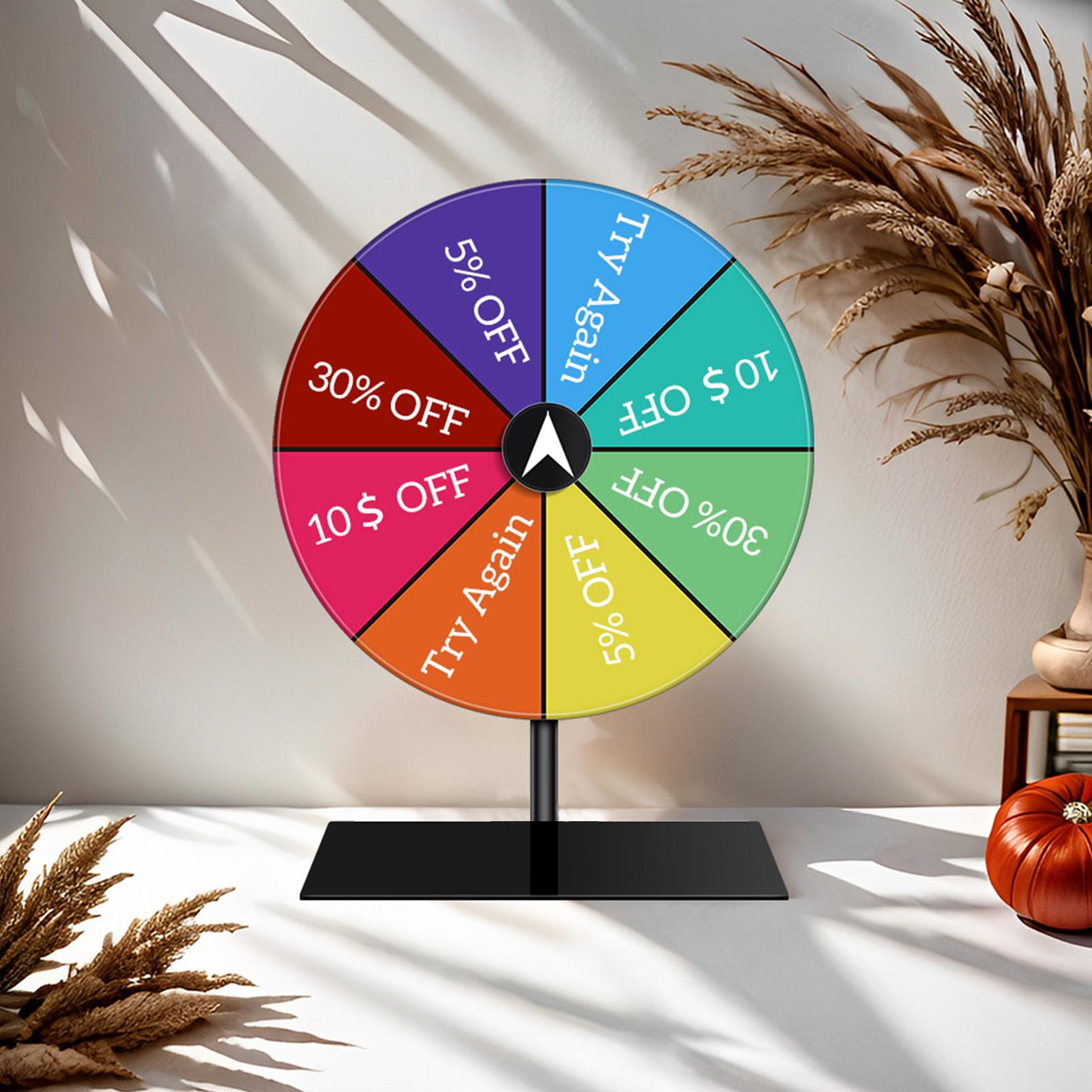 عجلة الجائزة عجلة دوارة للمسح  - مراجعة Party Games Spin The Wheel وسعره