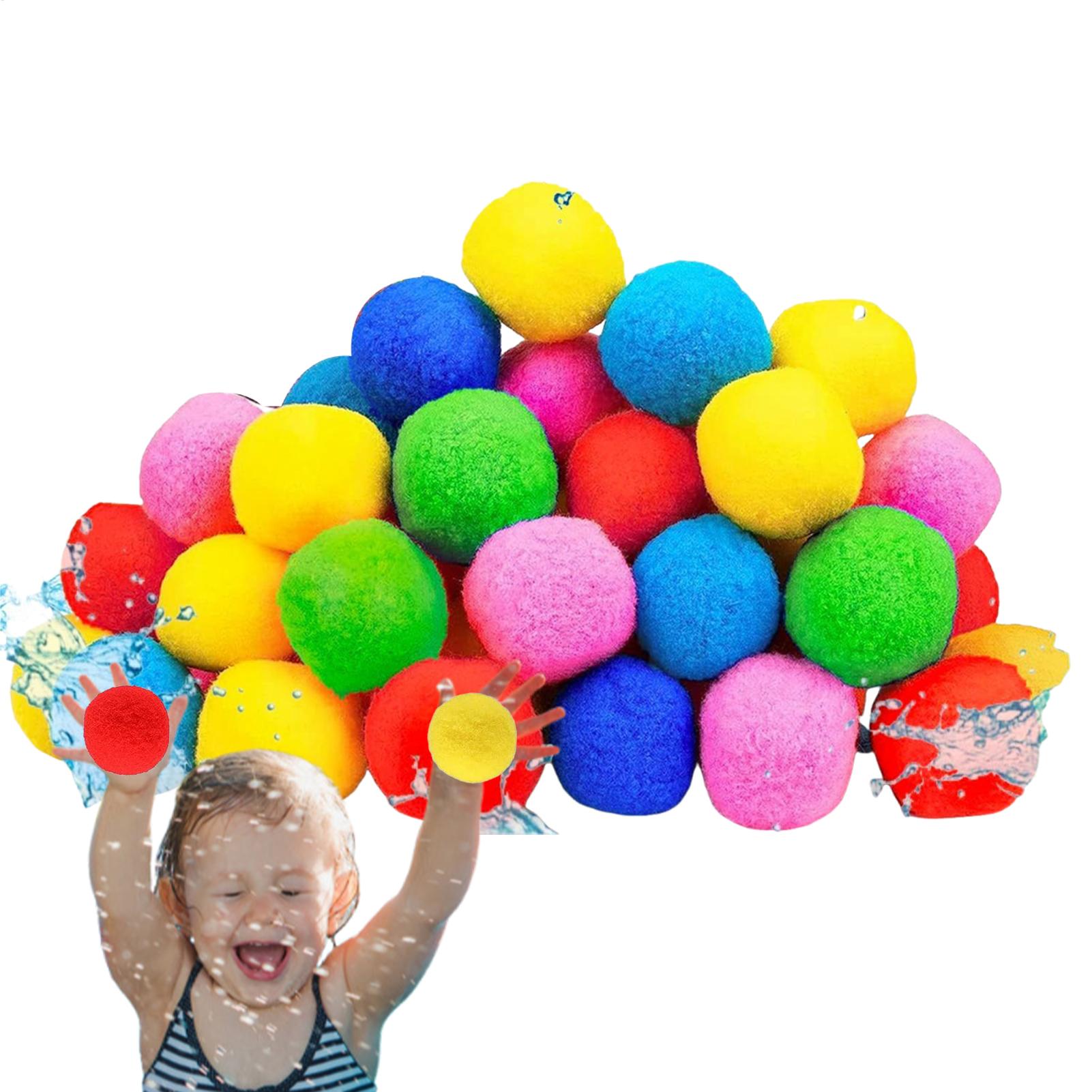 60 قطعة من كرات الإسفنج المائي - مراجعة Party Games Summer وسعره