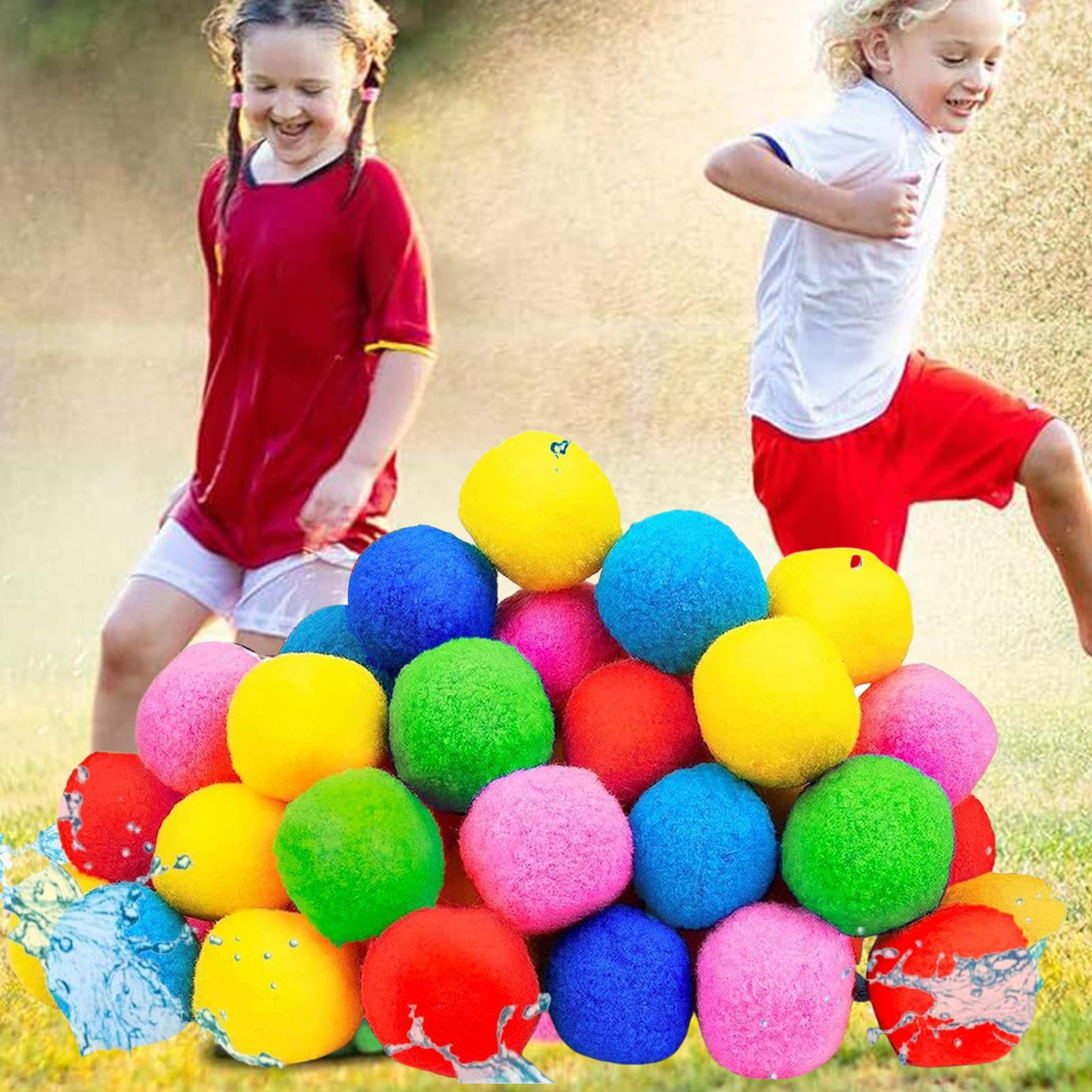 60 قطعة من كرات الإسفنج المائي - مراجعة Party Games Summer وسعره