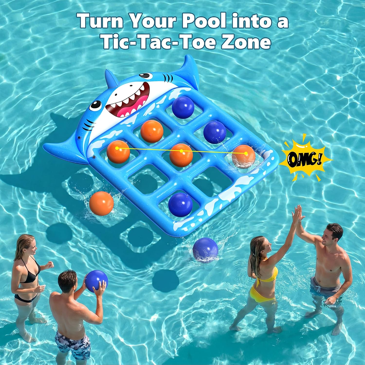 ألعاب مائية للأطفال والكبار، ل - مراجعة Party Games Summer وسعره