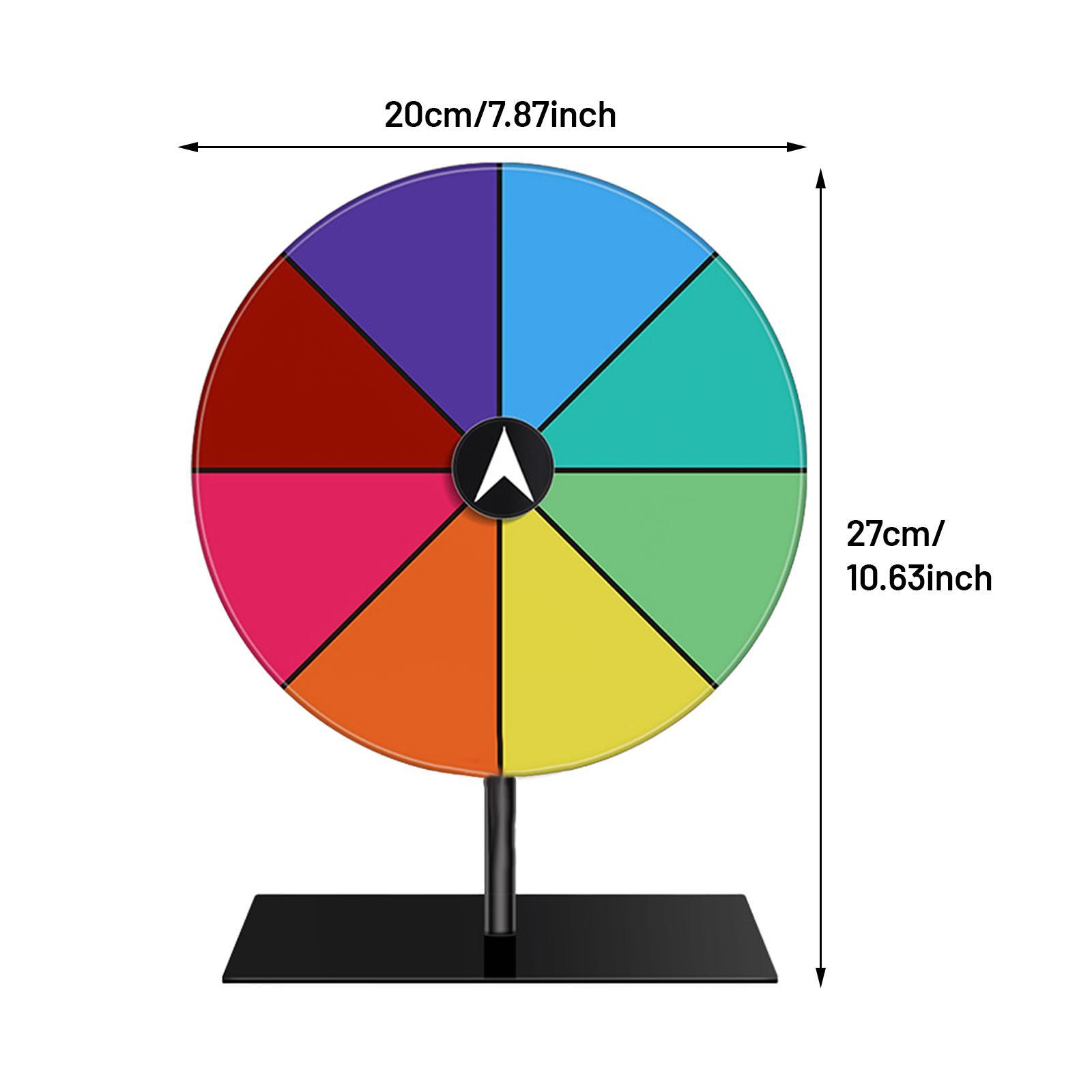 عجلة جوائز أكريليك مدمجة للطاو - مراجعة Party Games Spin The Wheel وسعره