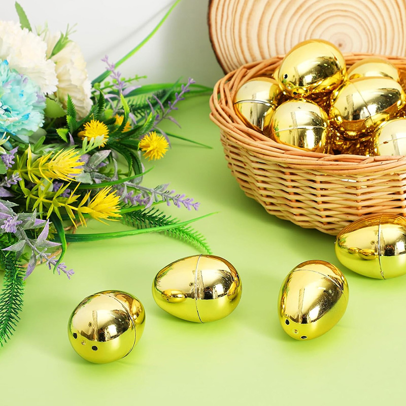6-24 قطعة بيض عيد الفصح الذهبي - مراجعة Party Games Easter Egg وسعره