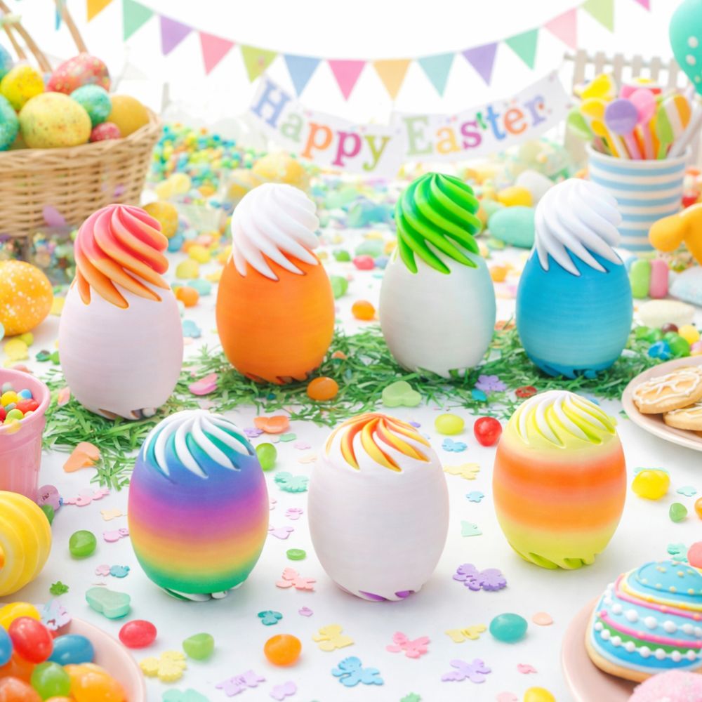 لعبة البيضة الحلزونية الملونة  - مراجعة Party Games Easter Egg وسعره